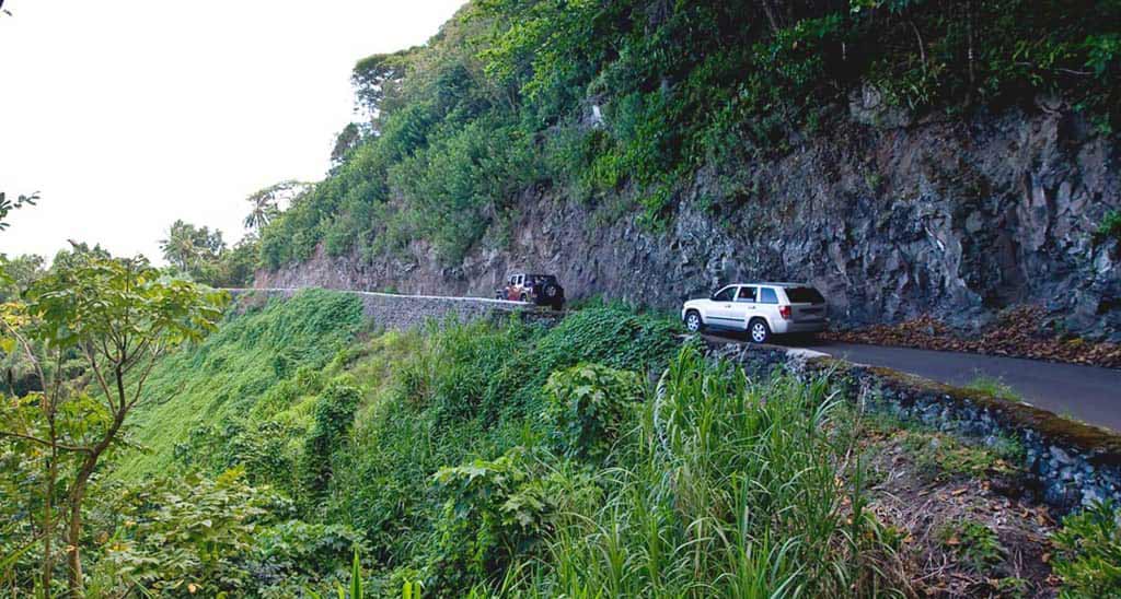 A Day's Route in Maui