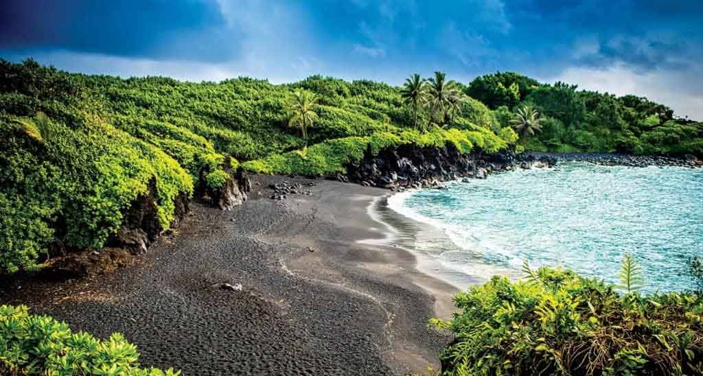 A Day's Route in Maui