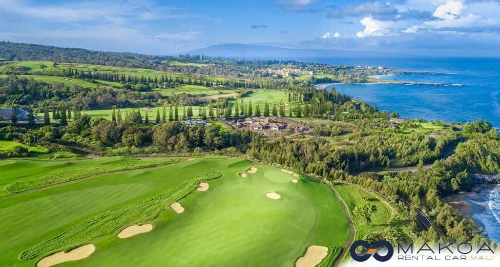 Golfing in Maui