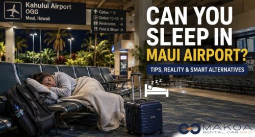 Can you sleep in Maui airport